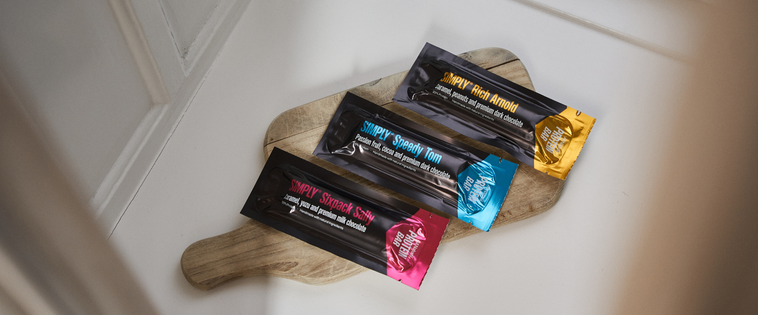 Naturlige proteinbarer - Simply®