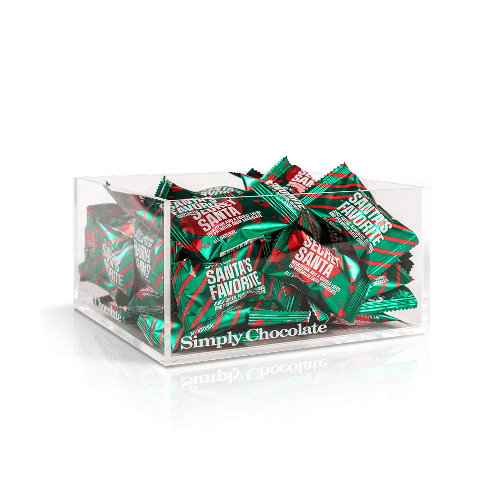 The Christmas box | Akrylic box with 42 bites