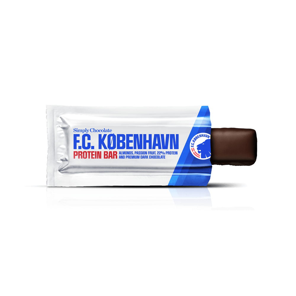 FCK Customized protein bar | Almonds, passion fruit and premium dark chocolate