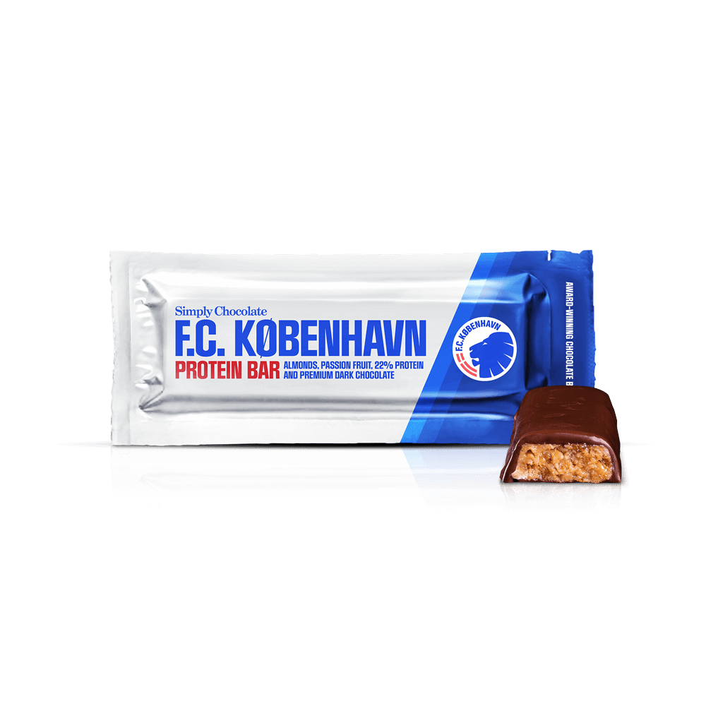 FCK Customized protein bar | Almonds, passion fruit and premium dark chocolate