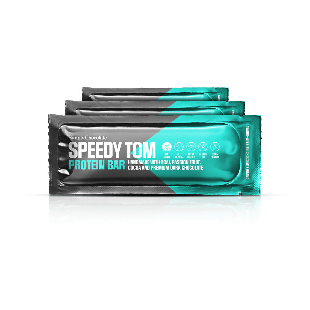 Speedy Tom 12-Pack | Acai, cocoa, passion fruit and dark chocolate