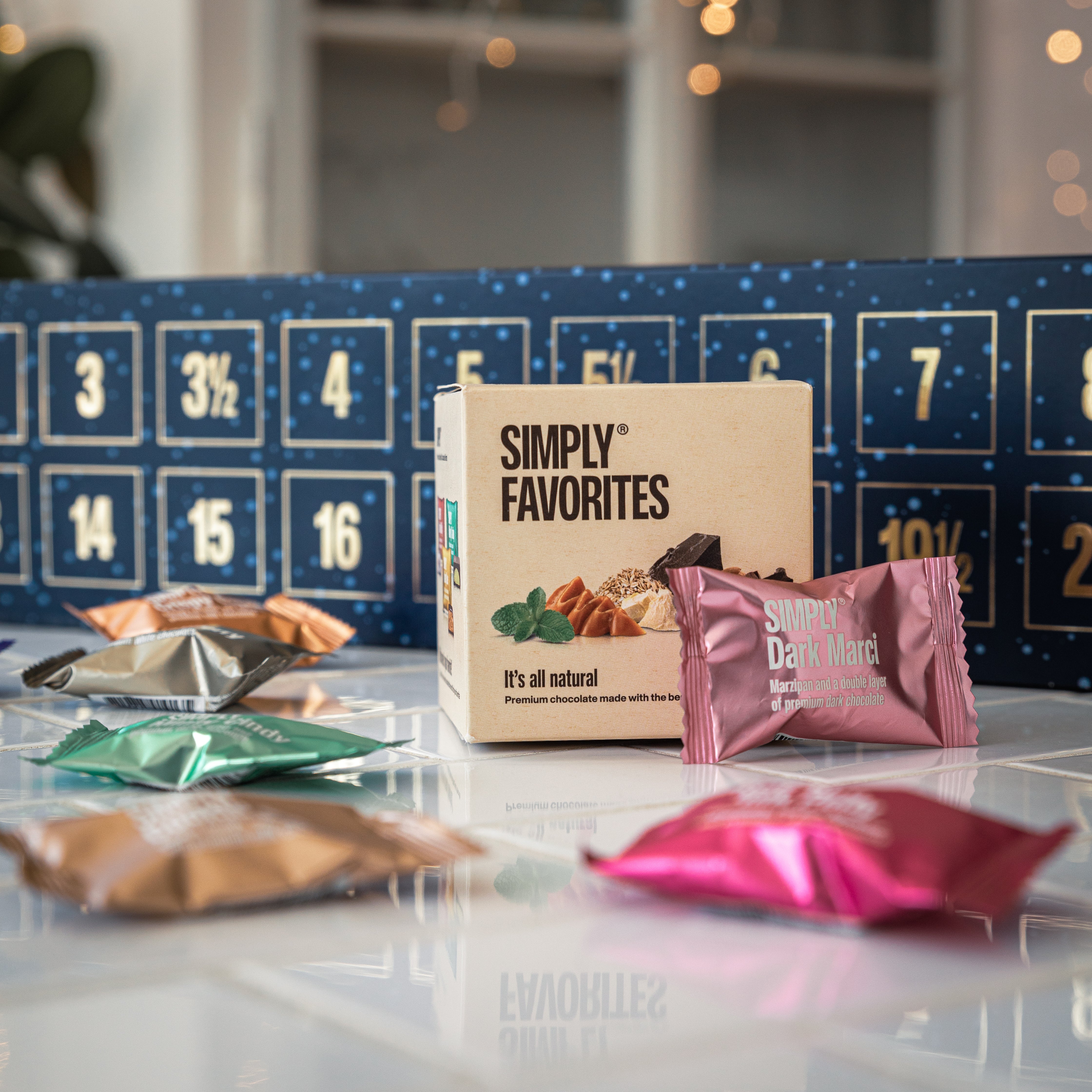 Simply® For Sharing | Dubai-Schokoladenriegel + Favorites Cube