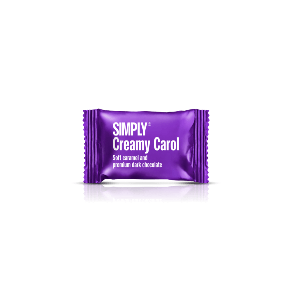 Creamy Carol - Box with 75 pcs. bites | Soft caramel and premium dark chocolate