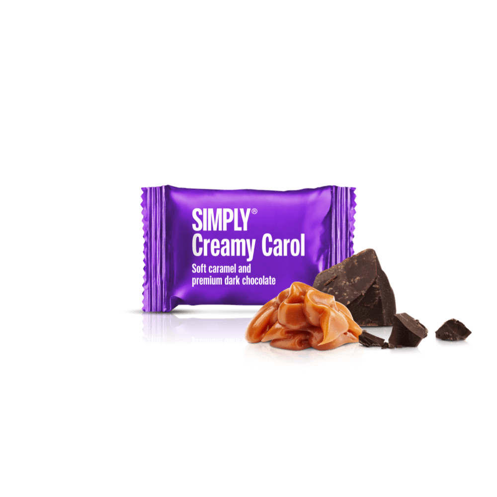 Schokolade Bite Mix Box 75 Stück - Simply® Grainy Sue/Creamy Carol/Dark Marci