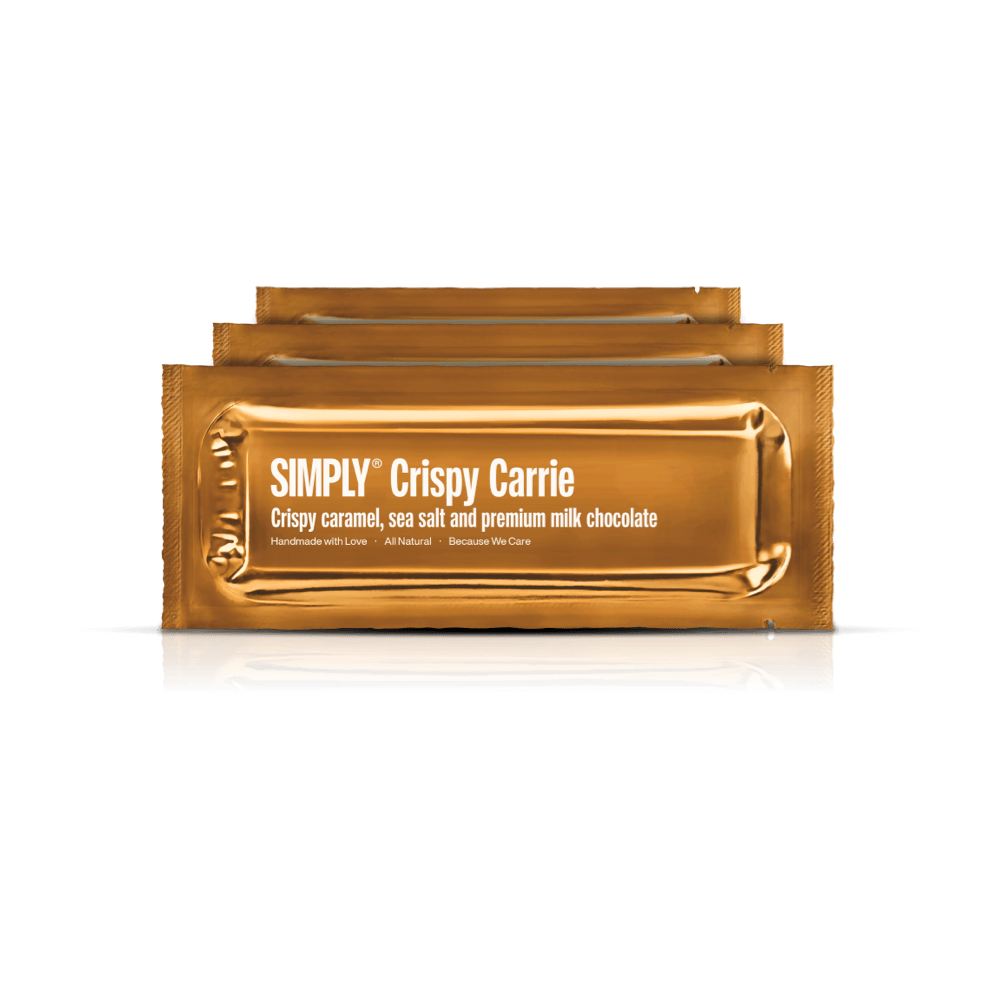 Crispy Carrie 12-pack | Crunchy caramel, sea salt and milk chocolate
