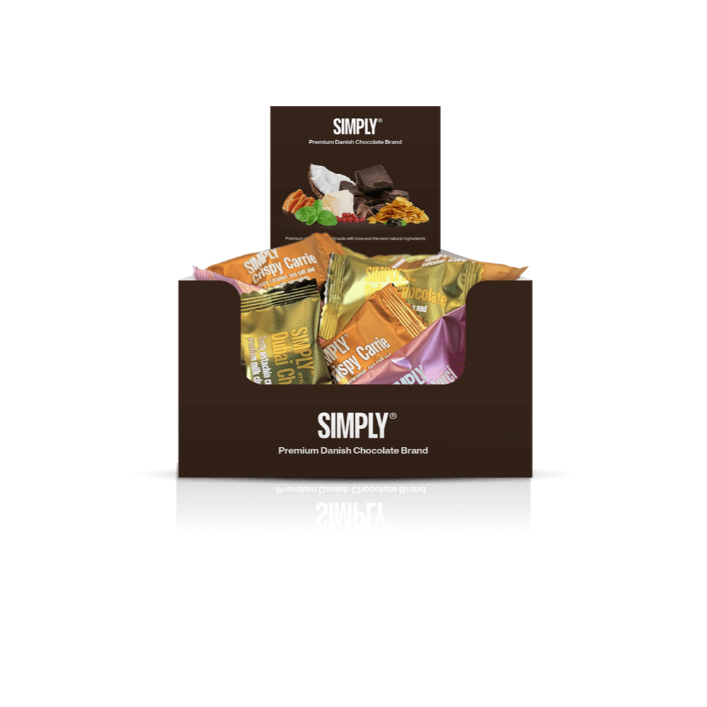 Schokoladen-Bites Mix Box 75 Stück – Simply® Favorite Mix