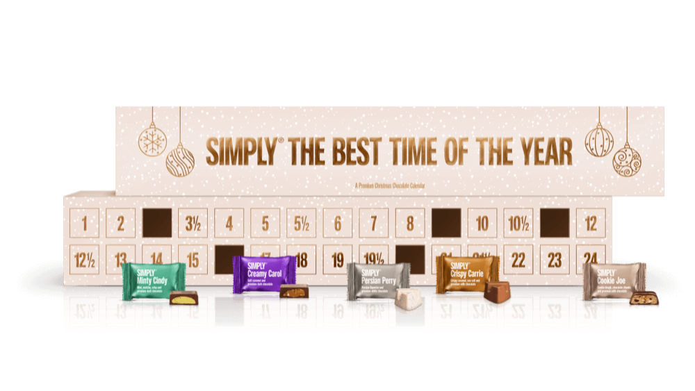 Simply® The Best Time Of The Year | Dubai-Schokoladenriegel + Favorites Cube