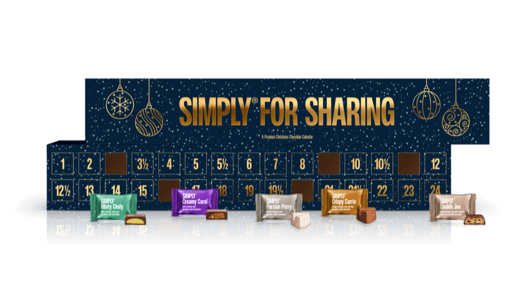 Simply® For Sharing | Dubai-Schokoladenriegel + Favorites Cube