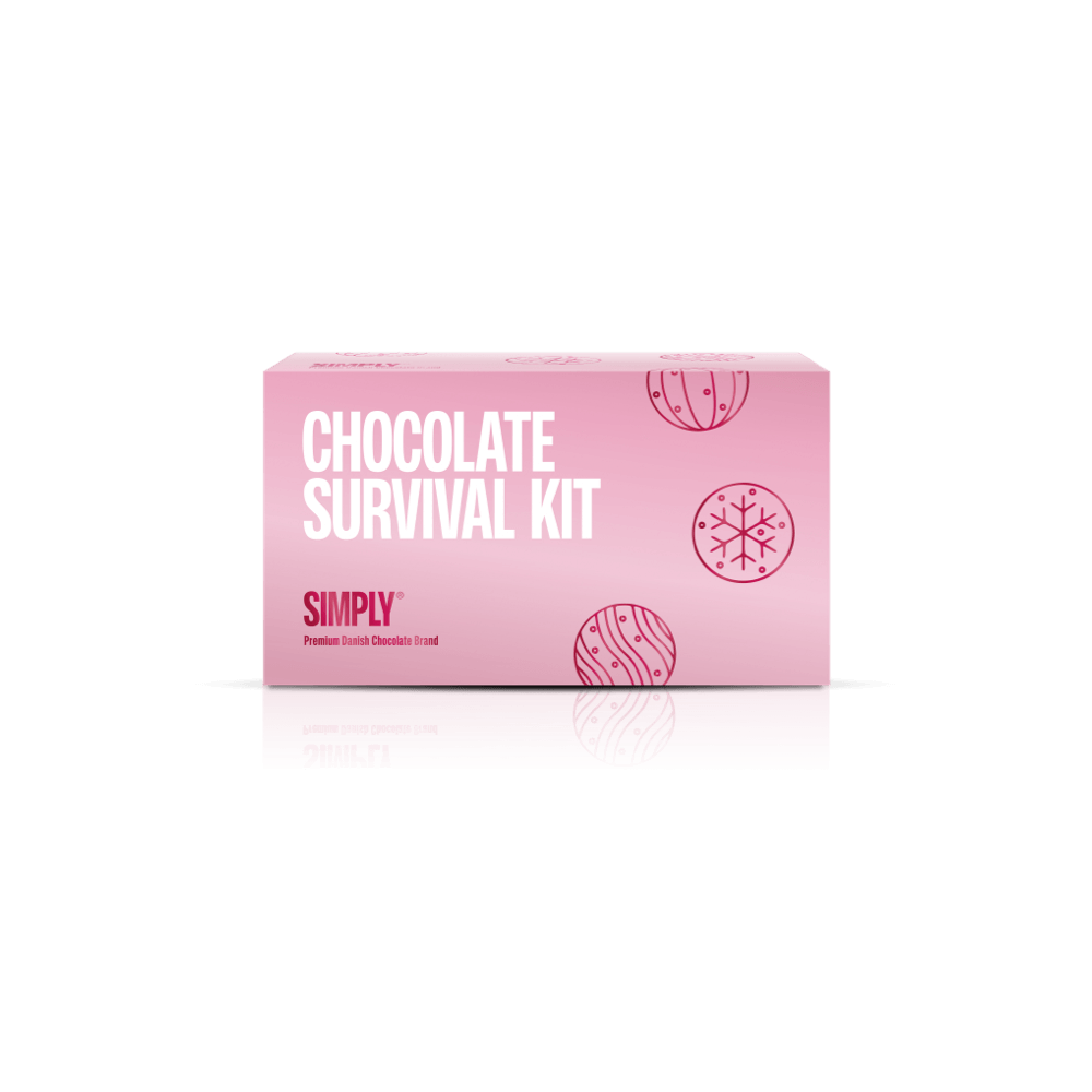 Chokolade Gaveæske 18 stk. - Chocolate Survival Kit