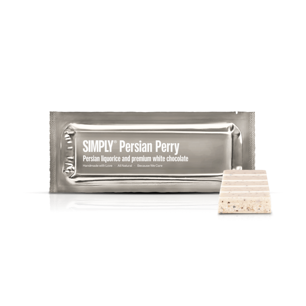Persian Perry | Persian liqorice and premium white chocolate