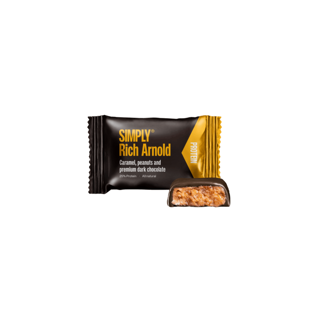 Protein bites - Karamell, Erdnüsse und dunkle Schokolade | Simply® Rich Arnold - 75 st.