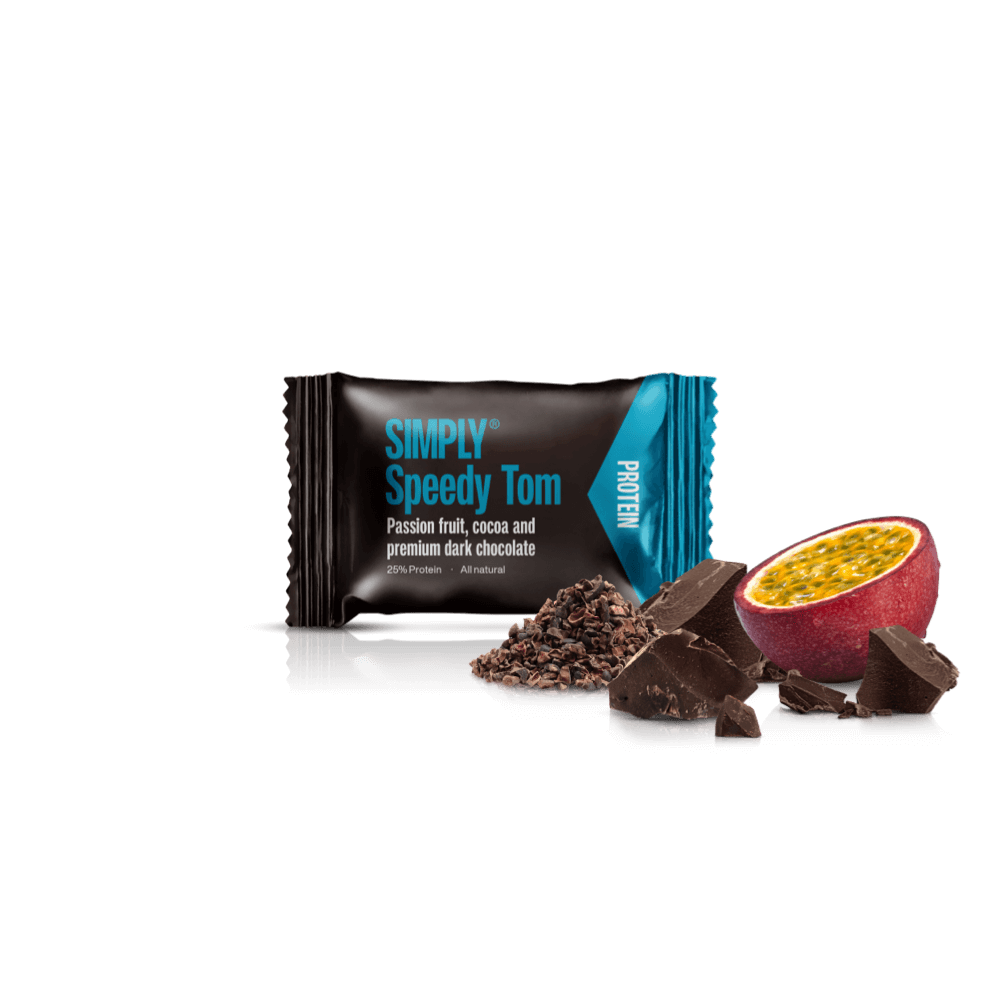 Protein bites - Kakao, Passionsfrucht & Schokolade | Simply® Speedy Tom - 75 st.