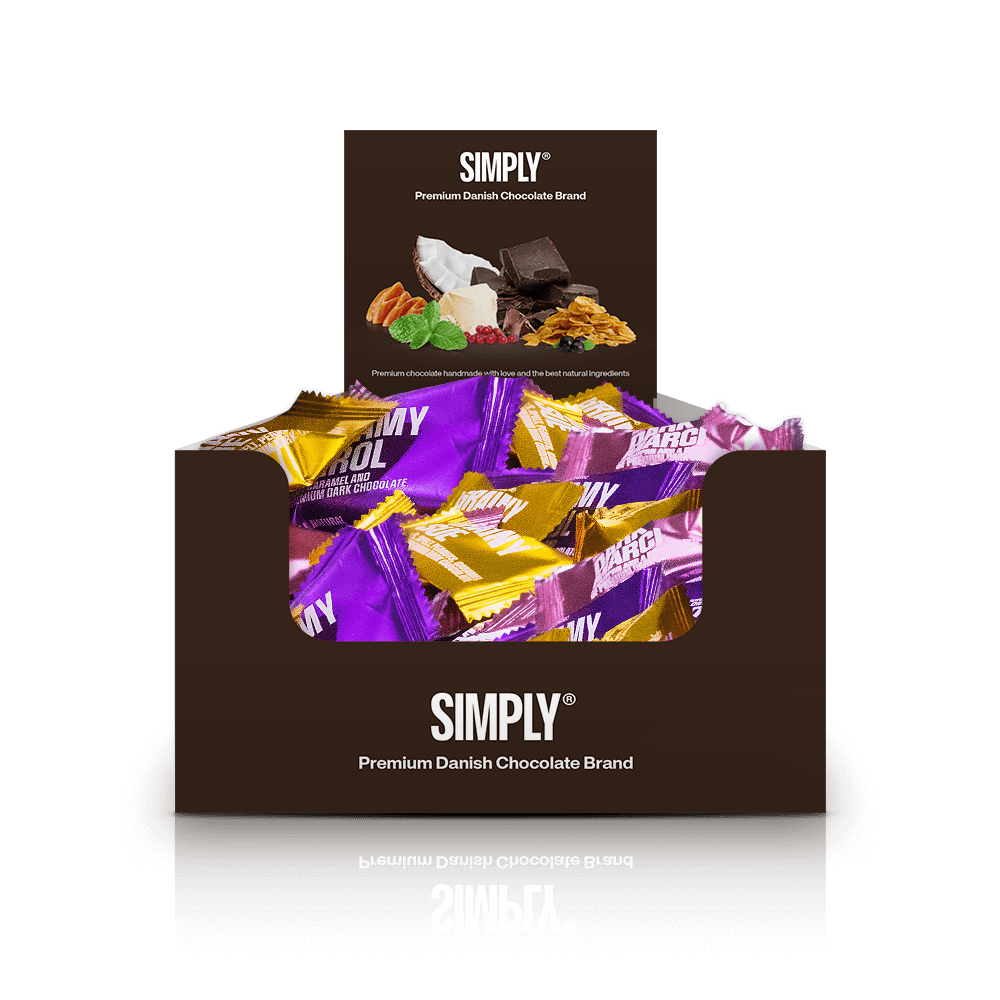 Grainy Mix - 75 Bites | En smagfuld blanding af 3 bestsellers - Box of Bites - Simply®