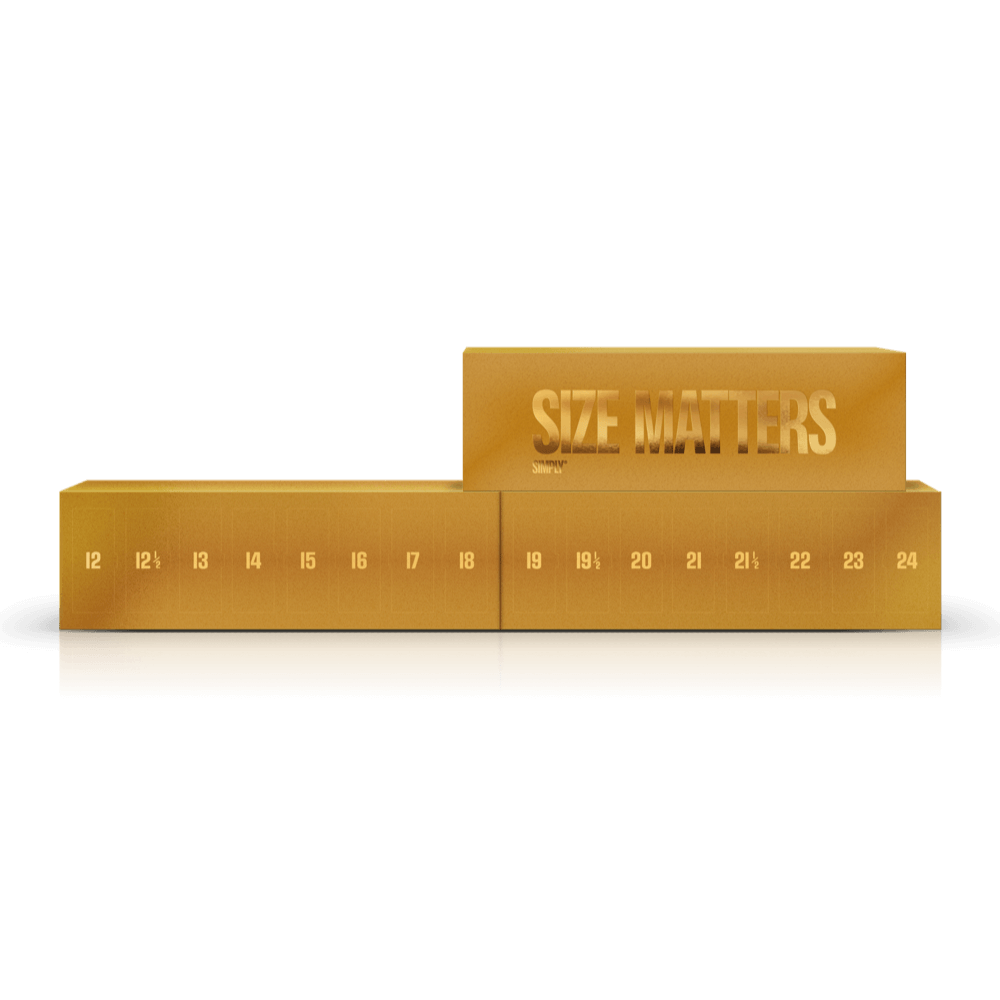 Simply® Size Matters | Chokoladejulekalender med 30 låger - Christmas Calendar - Simply®