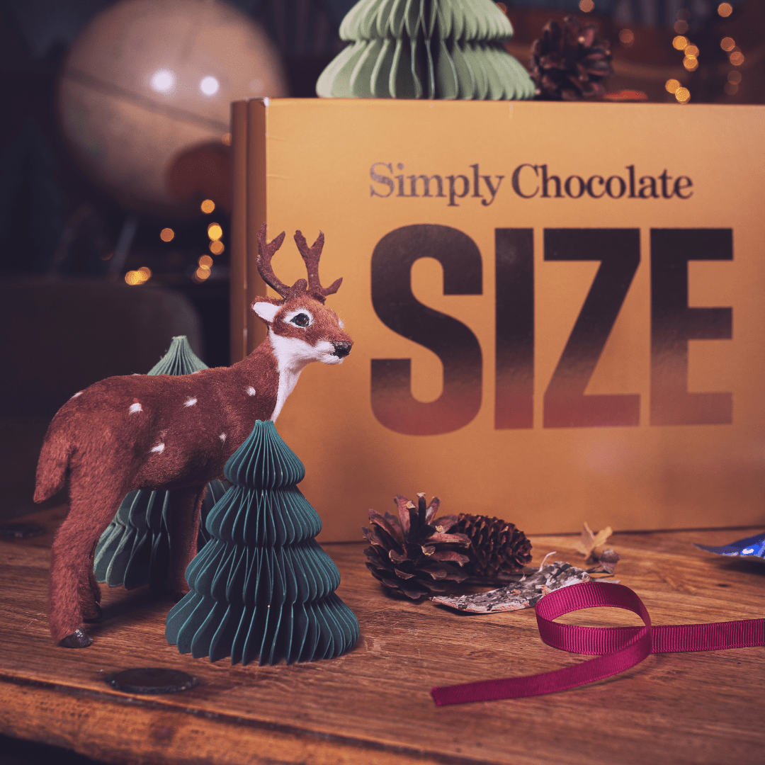 Simply® Size Matters | Chokoladejulekalender med 30 låger - Christmas Calendar - Simply®