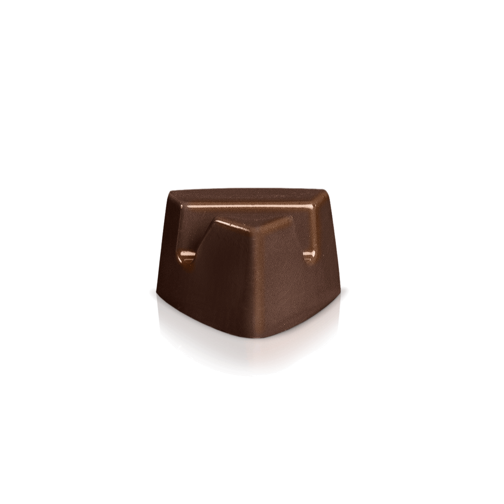 Simply® Mocca Molly - Gaveæske med 9 bites | Crunchy kaffebønner og premium mørk chokolade - Single Cubes - Simply®