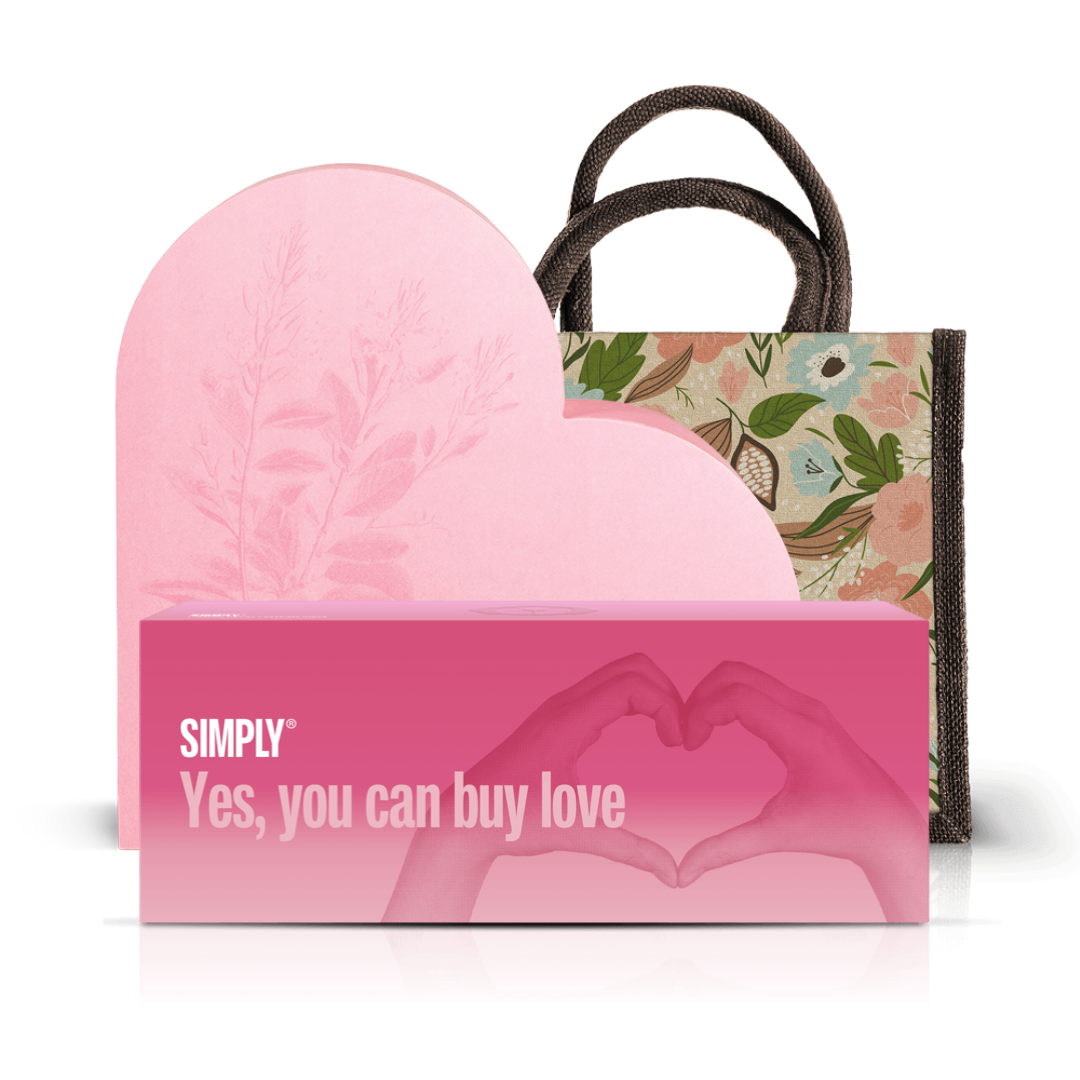 The Complete Love Kit | The Heart Box + Geschenkbox + Tragetasche