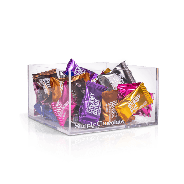 Mix akrylbox med 40 bites | All the best bites gathered in one reusable box