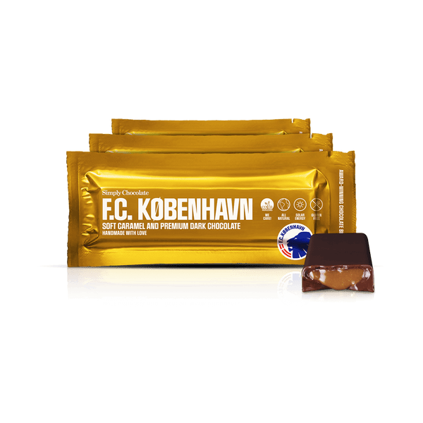 FCK the golden bar 12-pack | Soft caramel and premium dark chocolate