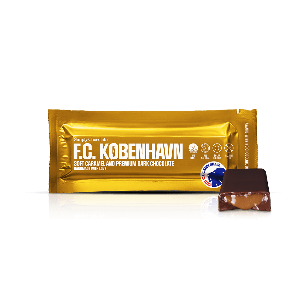 FCK Goldbar | Weiche Karamellfüllung und dunkle Schokolade