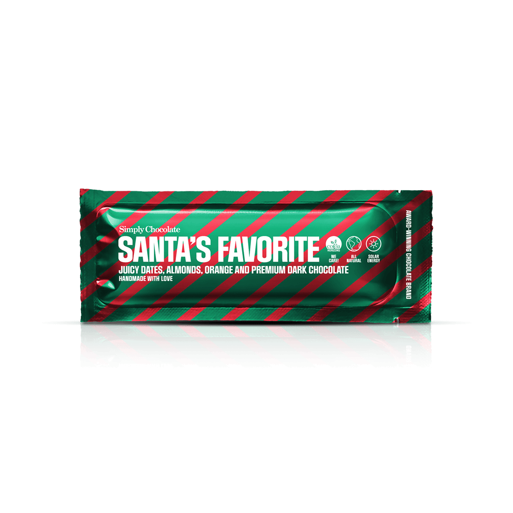 Santas Favorit | Datteln, Mandeln, Orange und dunkle Schokolade