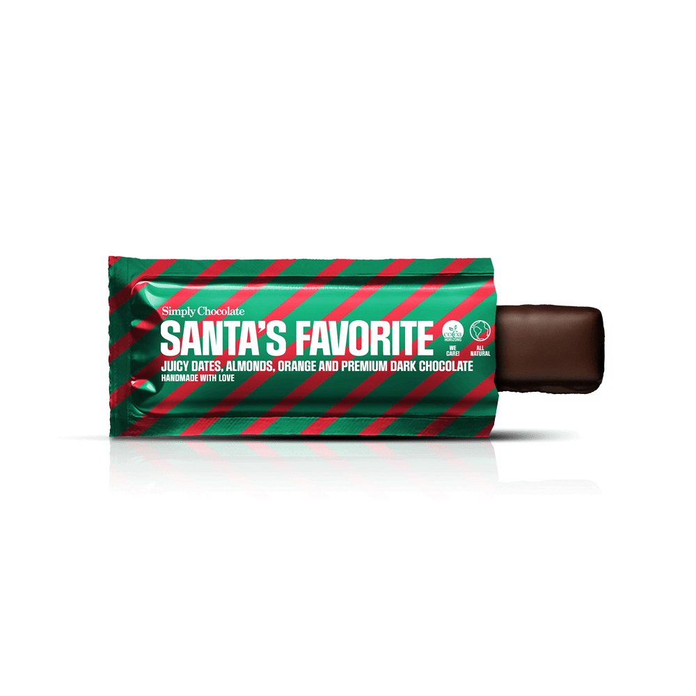 Santa's favorite | Dates, almonds, orange og premium dark chocolate
