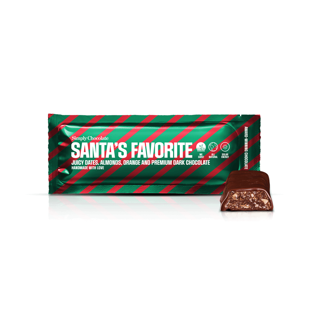 Santas Favorit | Datteln, Mandeln, Orange und dunkle Schokolade