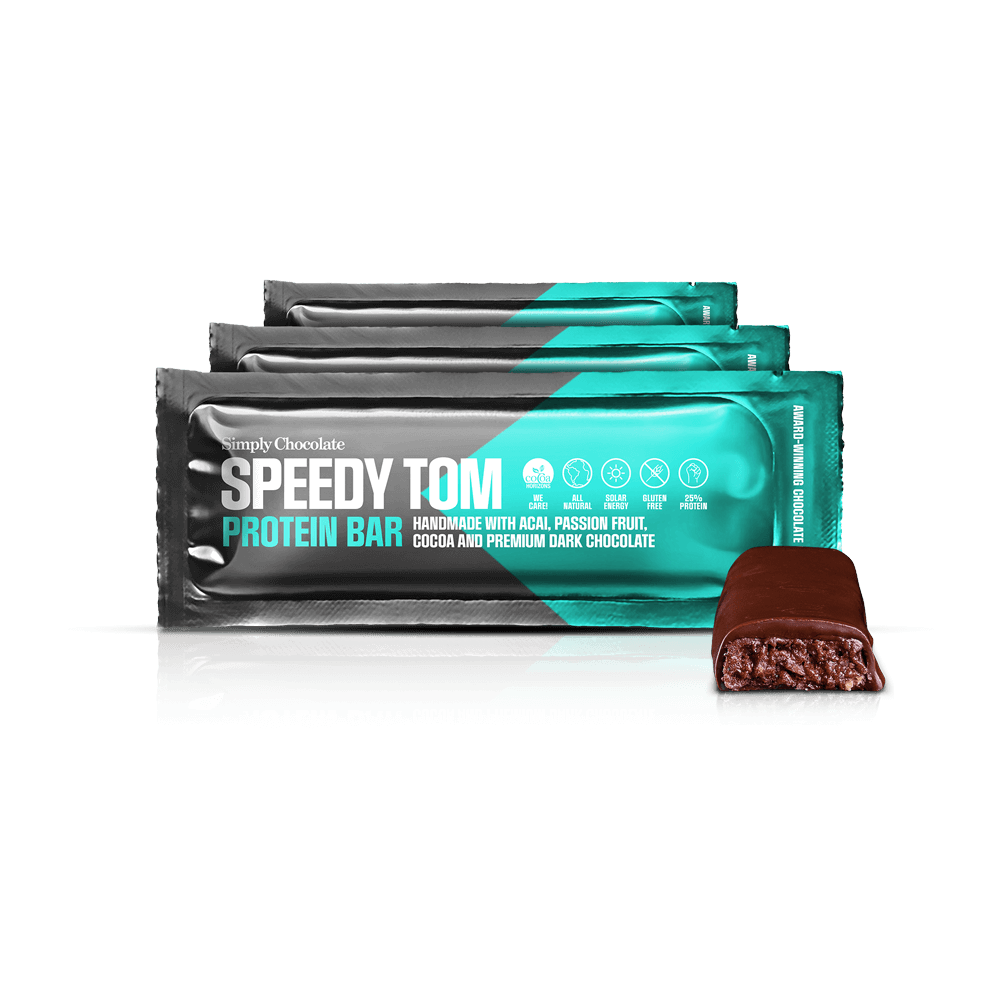 Speedy Tom 12-Pack | Acai, cocoa, passion fruit and dark chocolate