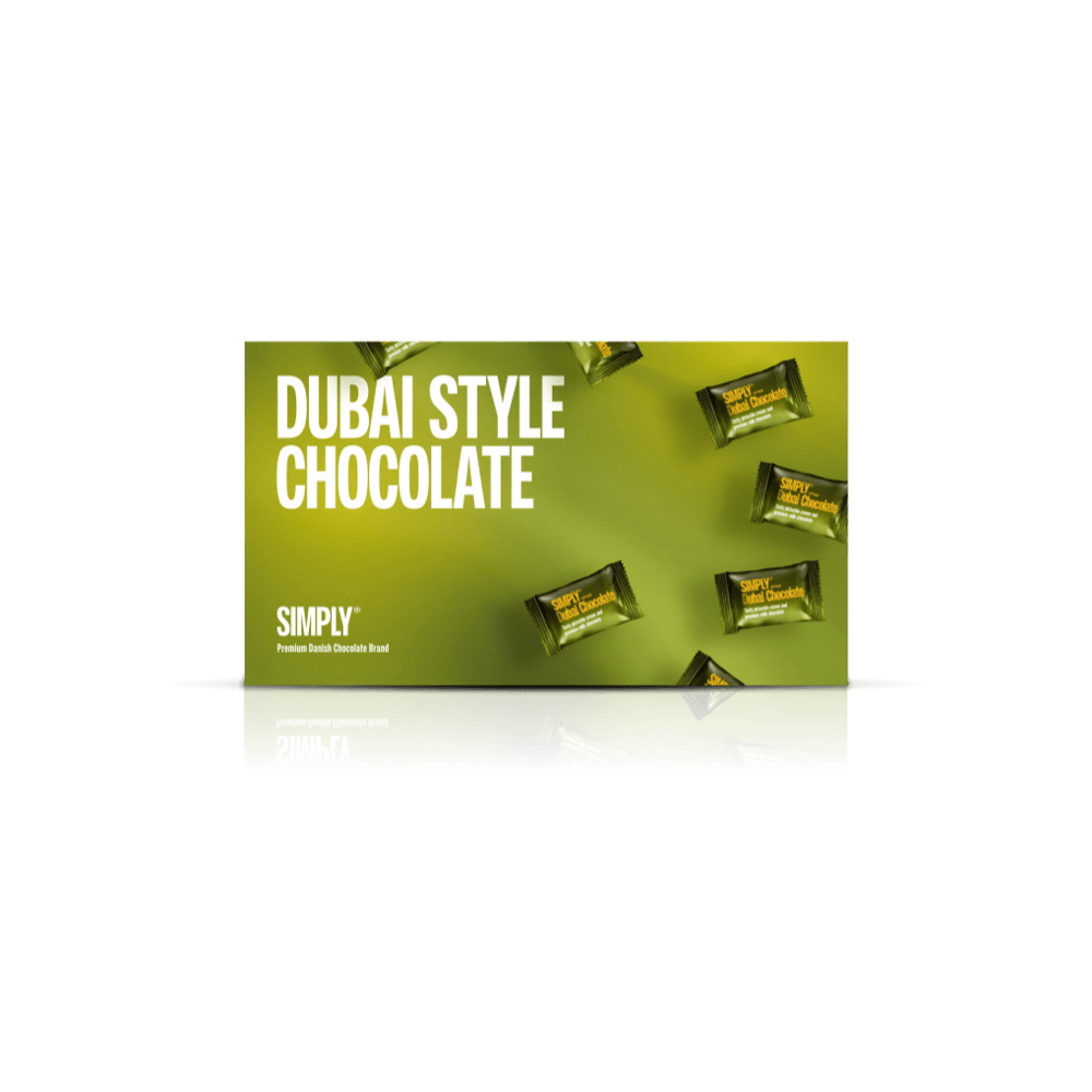 Gaveæske med 15 bites | Dubai Style Chocolate