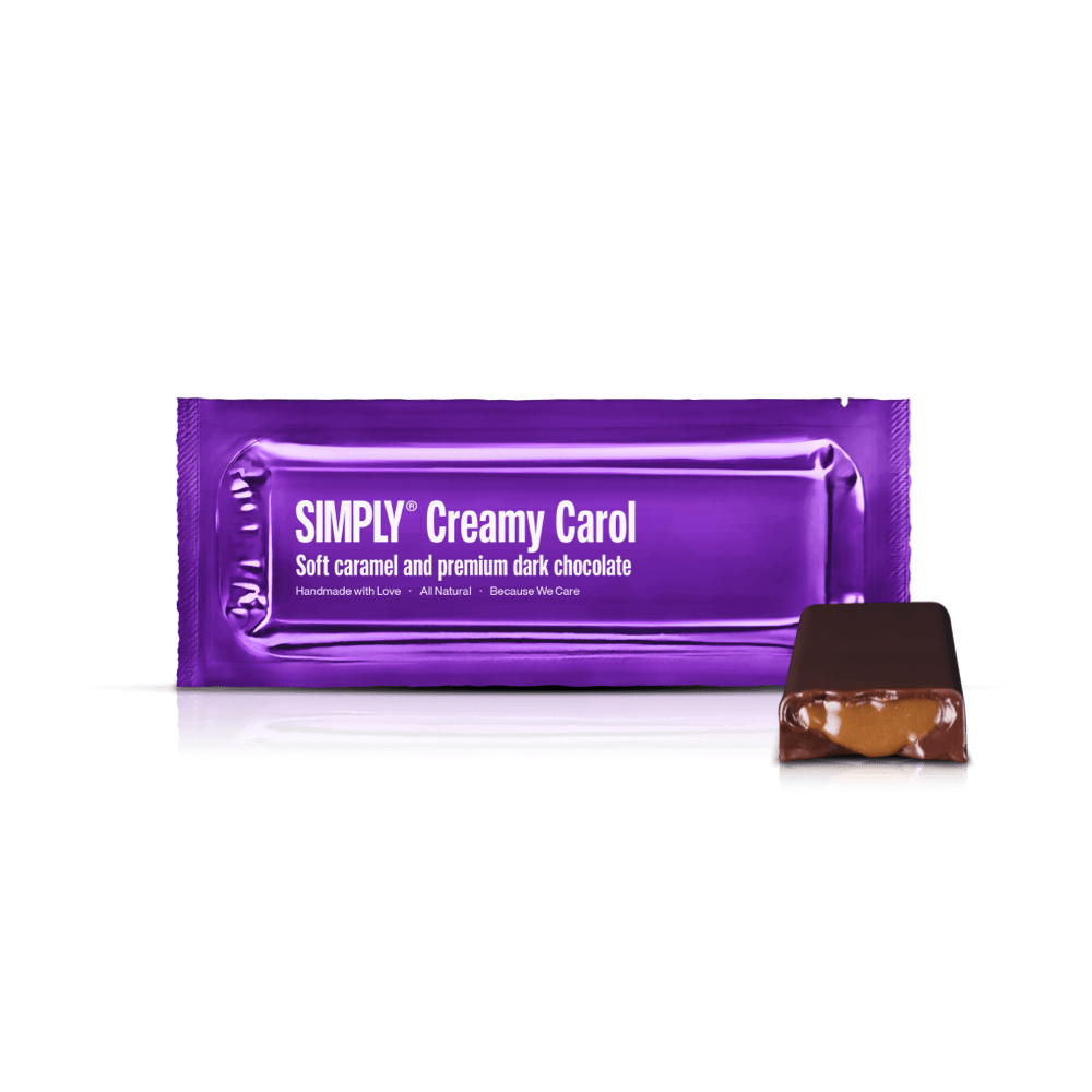 Creamy Carol | Soft caramel and premium dark chocolate
