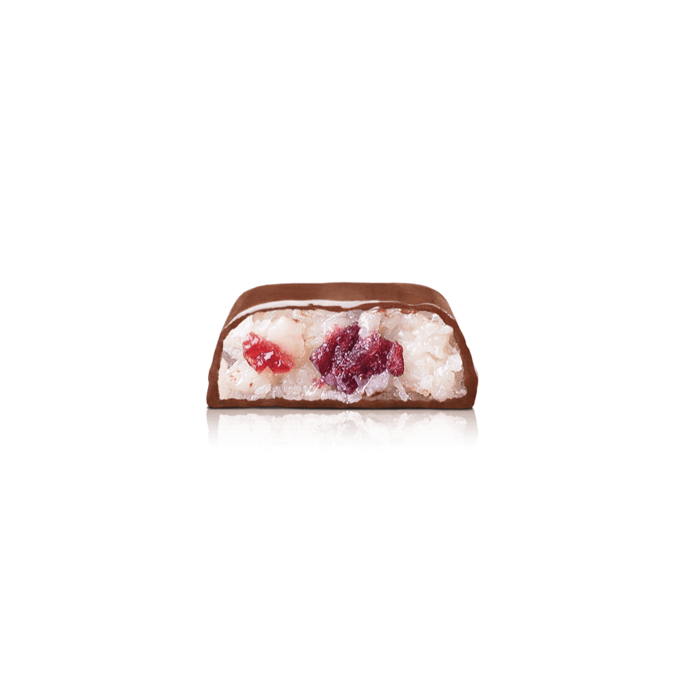 Grainy Billy - Cube mit Bites | Kokosnuss, Cranberries und Milchschokolade