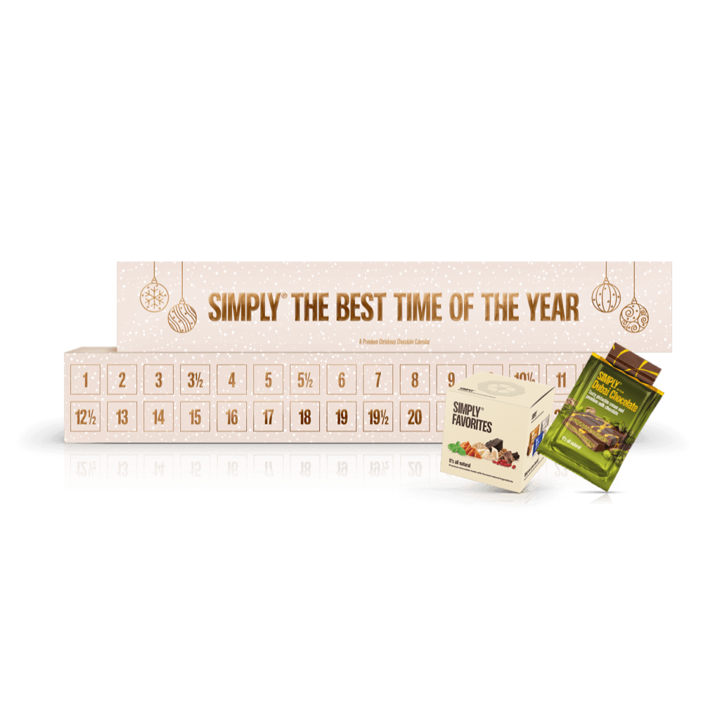 Simply® The Best Time Of The Year | Dubai-Schokoladenriegel + Favorites Cube