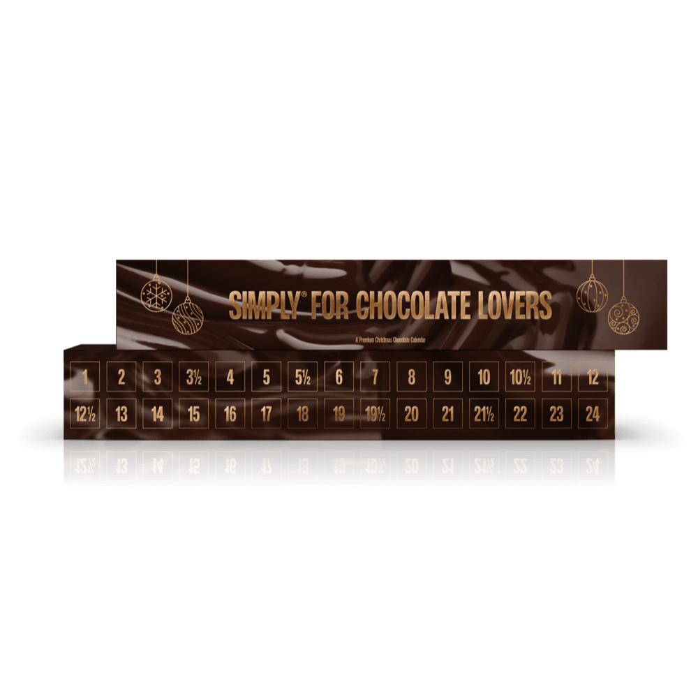 Simply® For Chocolate Lovers | Adventskalender mit 30 Türchen