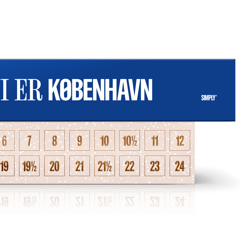 F.C. København Adventskalender | 30 Türchen mit premium Schokolade