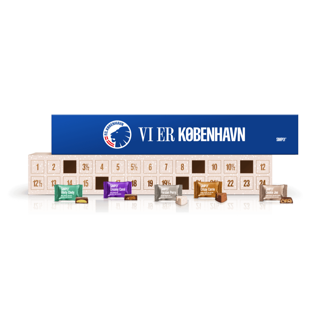 F.C. København Adventskalender | 30 Türchen mit premium Schokolade