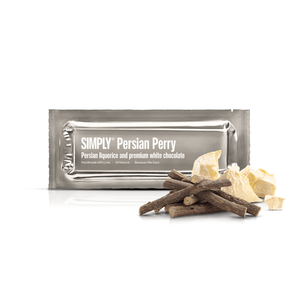 Persian Perry | Persian liqorice and premium white chocolate