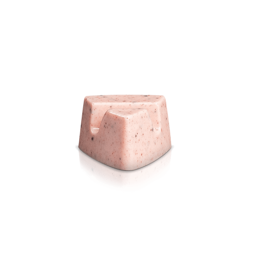 Pink Polly - Cube with 9 bites | Raspberries, Persian licorice and white chocolate