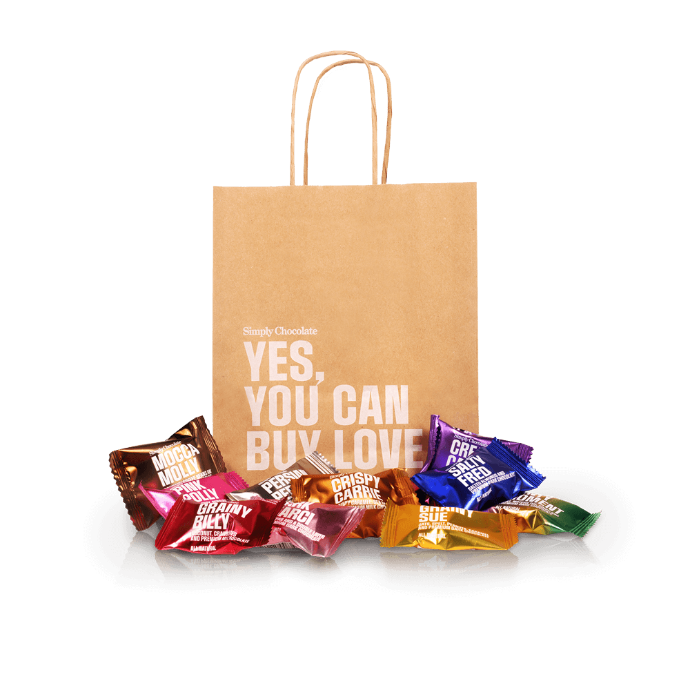 The Trial Bag | Ein exklusives Probierpaket mit 9 Schokoladen-Bites