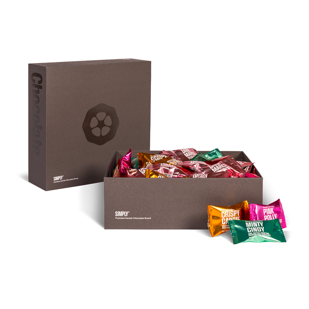 Premium Box - Exclusive gift box with 80 bites | Mix chocolate bites