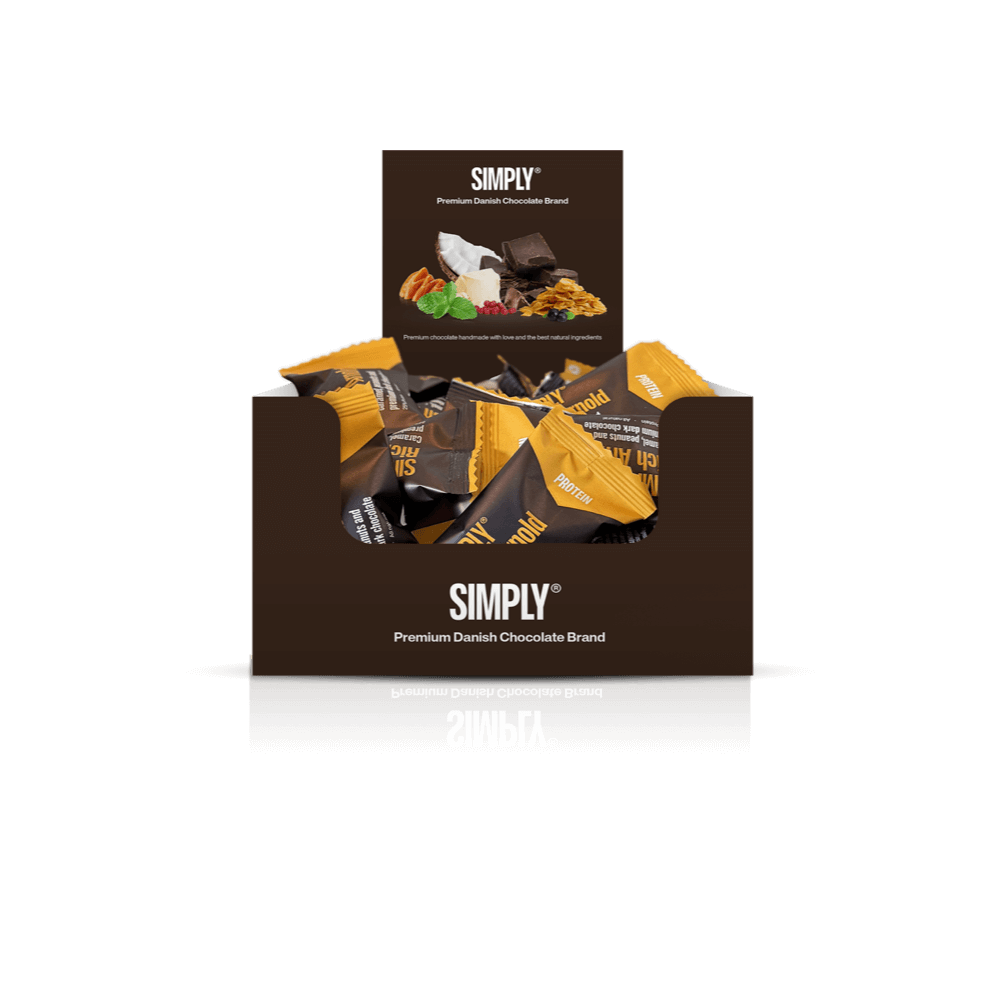 Protein bites - Karamell, Erdnüsse und dunkle Schokolade | Simply® Rich Arnold - 75 st.