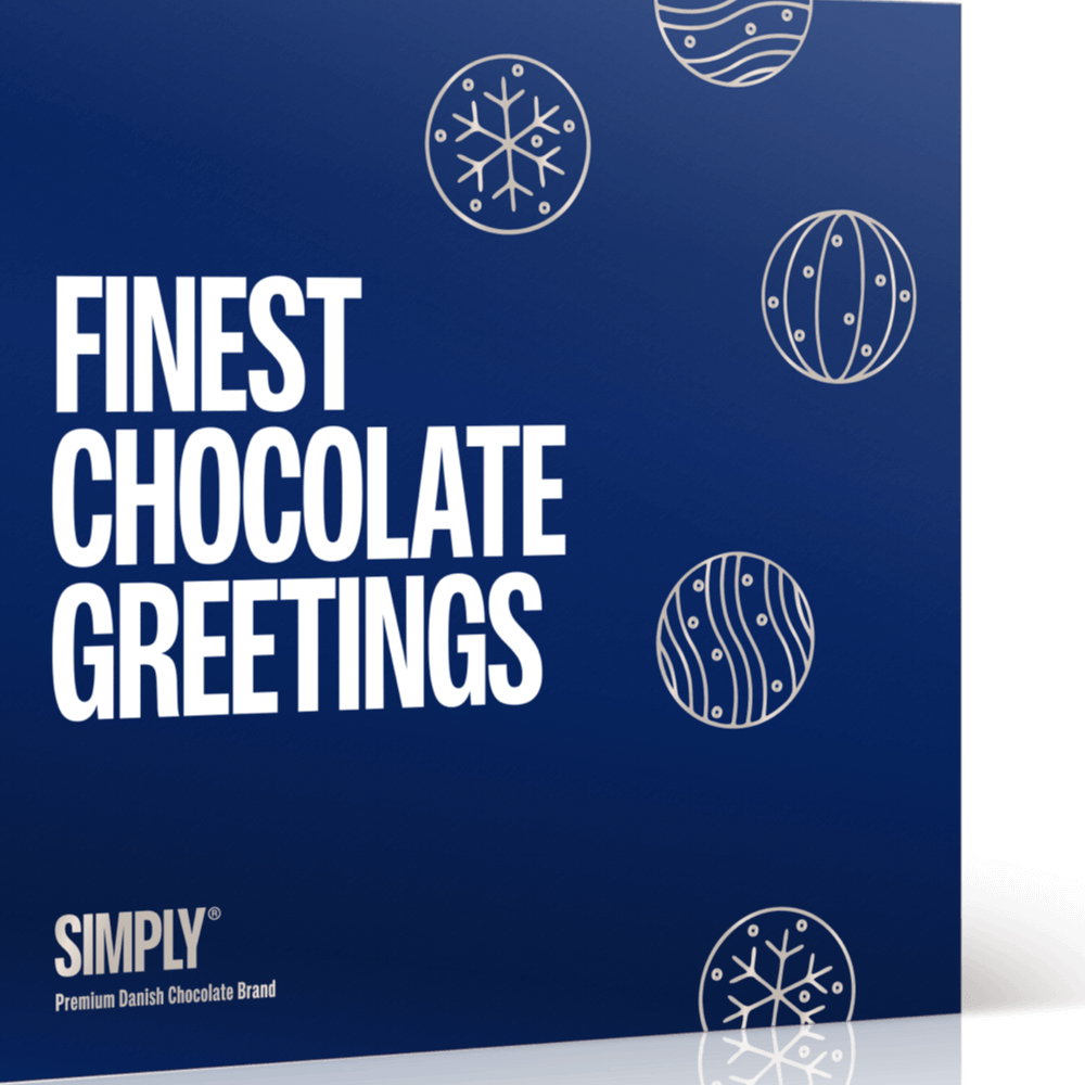 Premium gaveæske - 80 bites | Finest Chocolate Greetings
