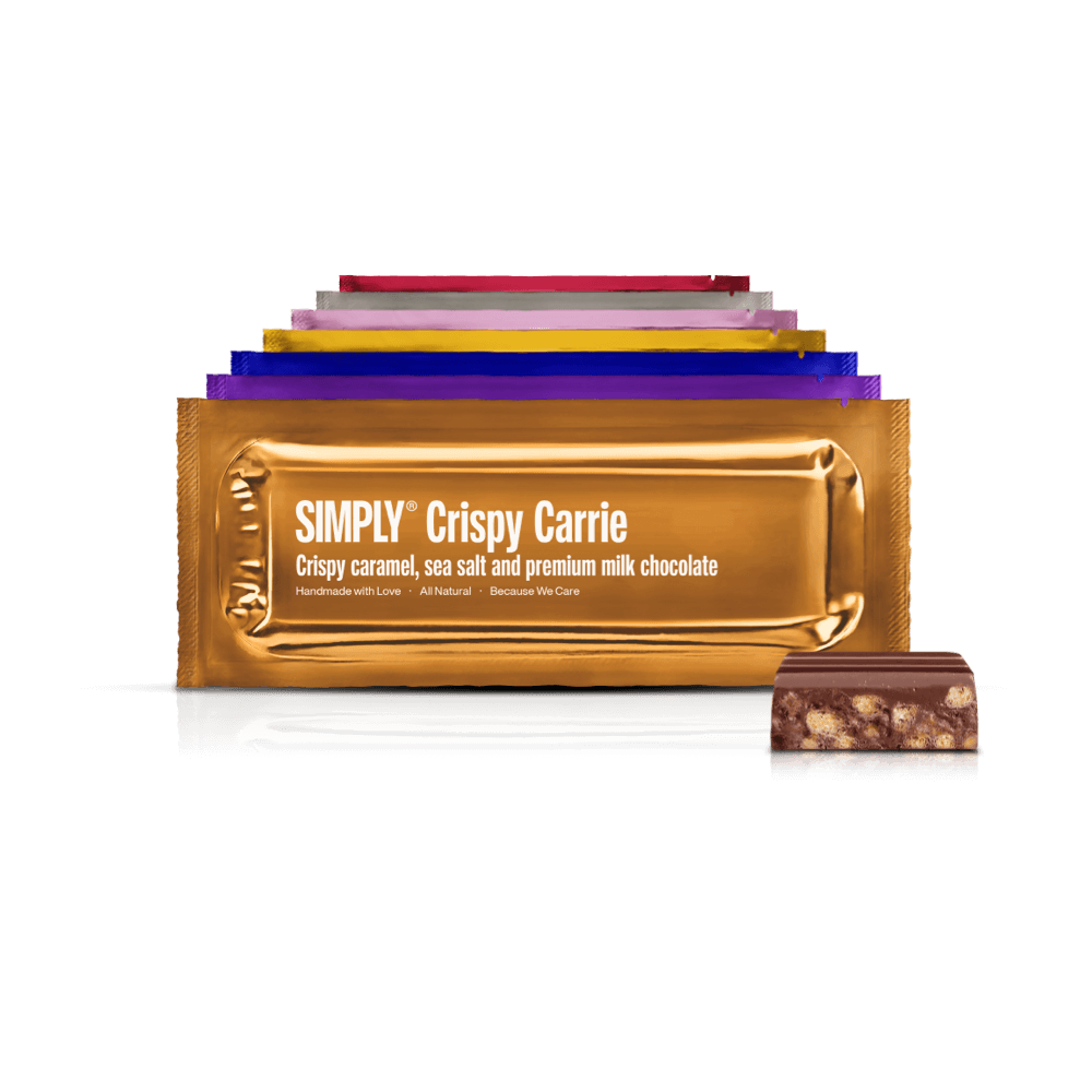 The Tasting Experience 28-pack | Smag hele sortimentet med 14 forskellige barer - Chocolate Bars - Simply®