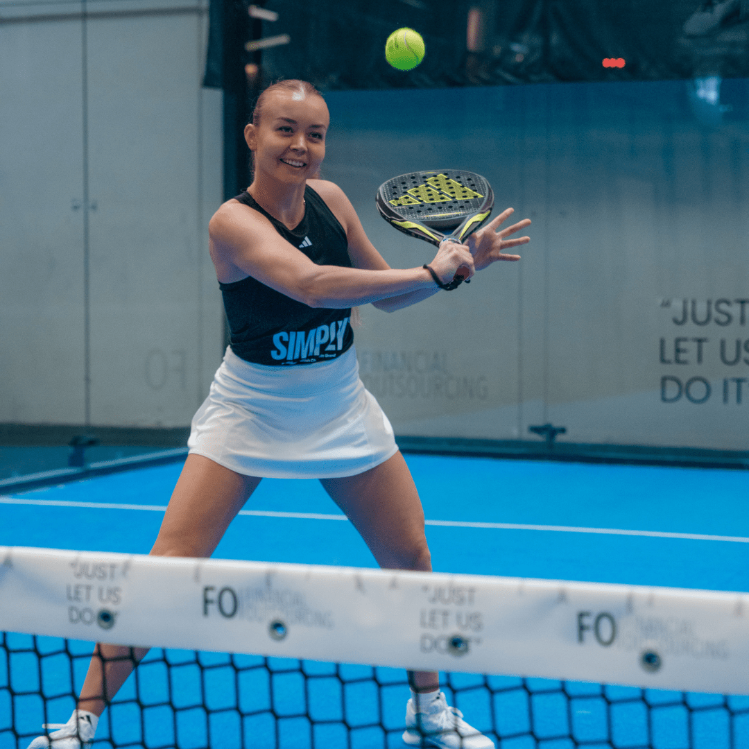 Padeltræning i København - Øvet 3.0-4.0 | Med coach Julia Wiese - Events - Simply®