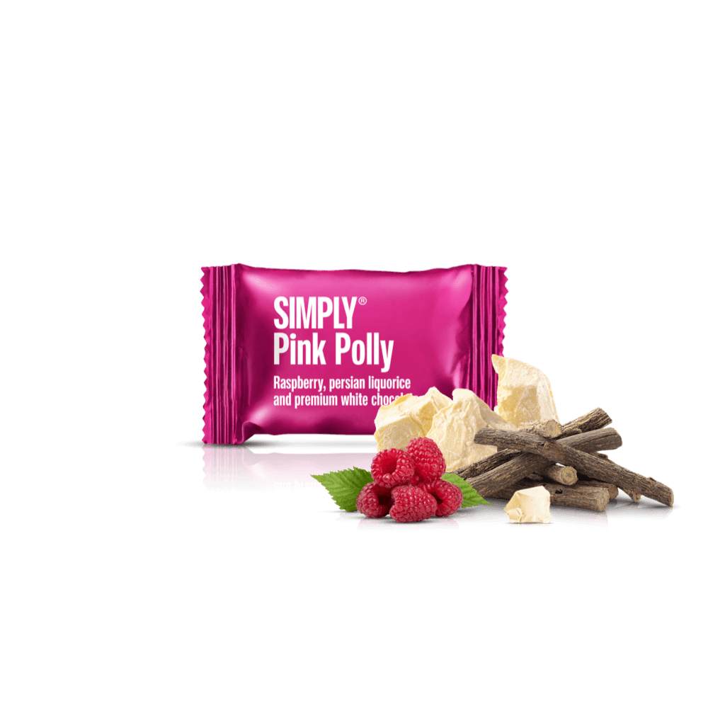 The Heart Box | Eksklusiv gaveæske med 40 stk. mix chokoladebites - Mors dag - Simply®